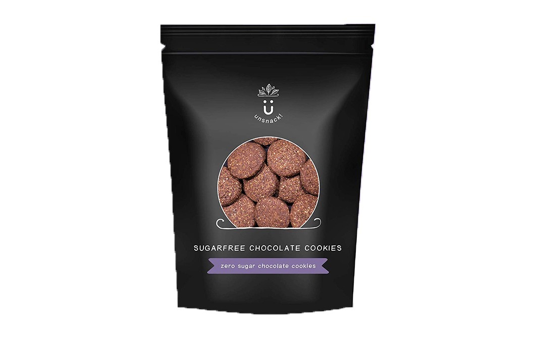 Unsnack Sugarfree Chocolate Cookies    Pack  400 grams
